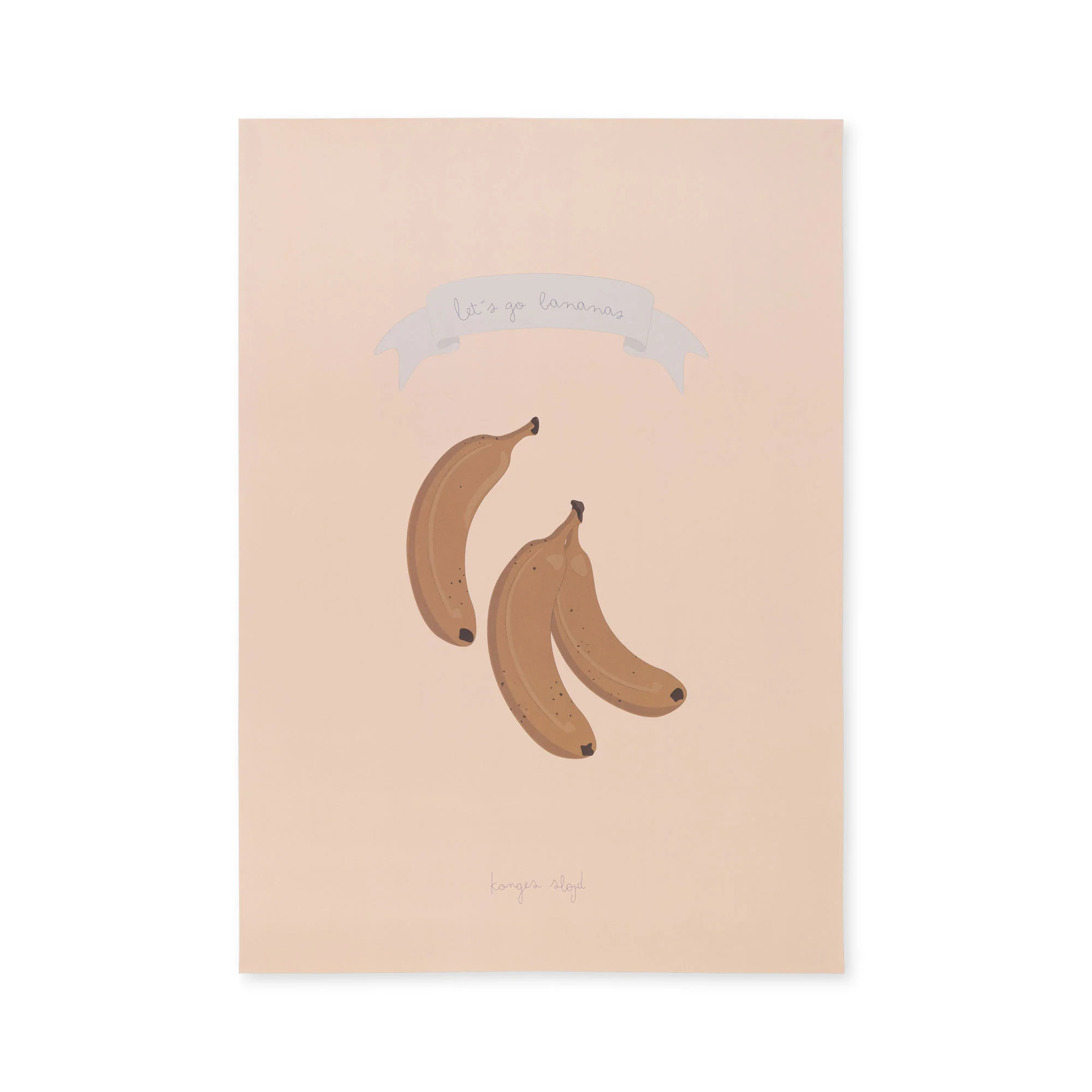 plakat - LET'S GO BANANAS - OS