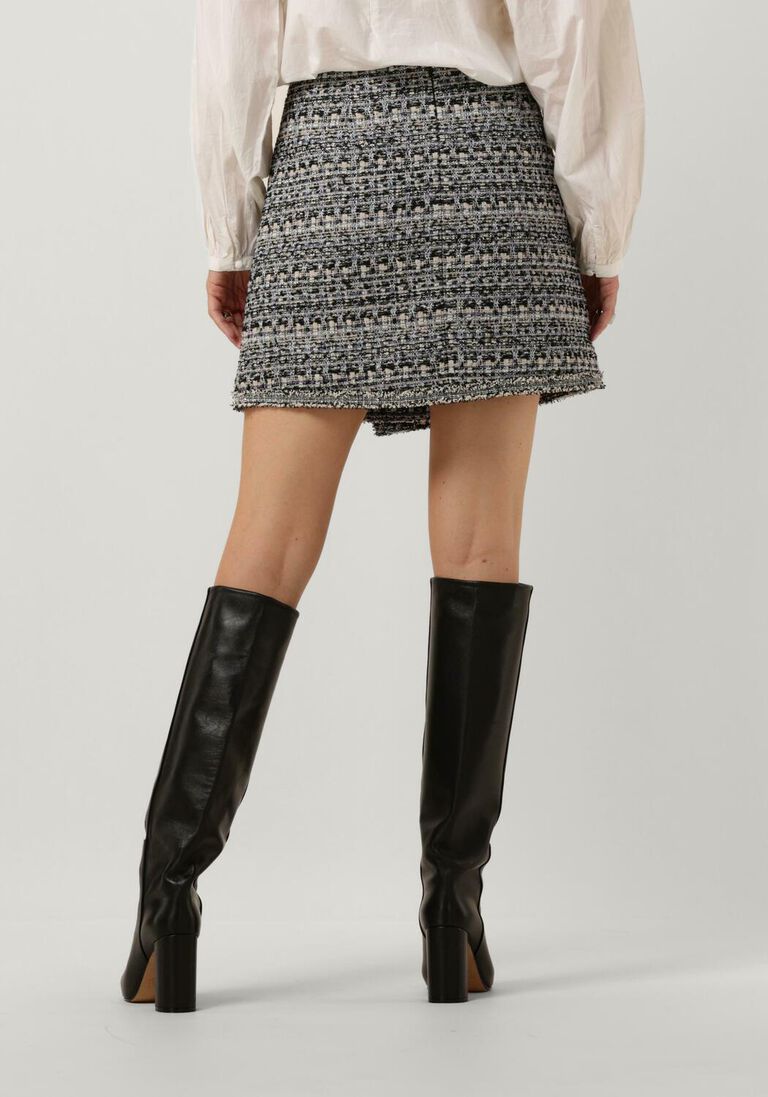 donkerblauwe bruuns bazaar minirok trillium maeda skirt