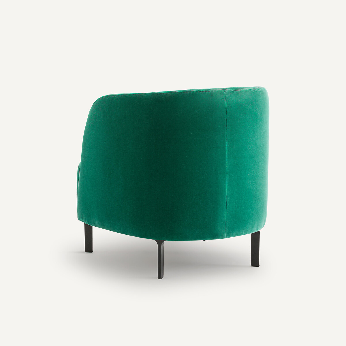 AM.PM<br>Poltrona em veludo, vasos em epóxi preto, Xelif