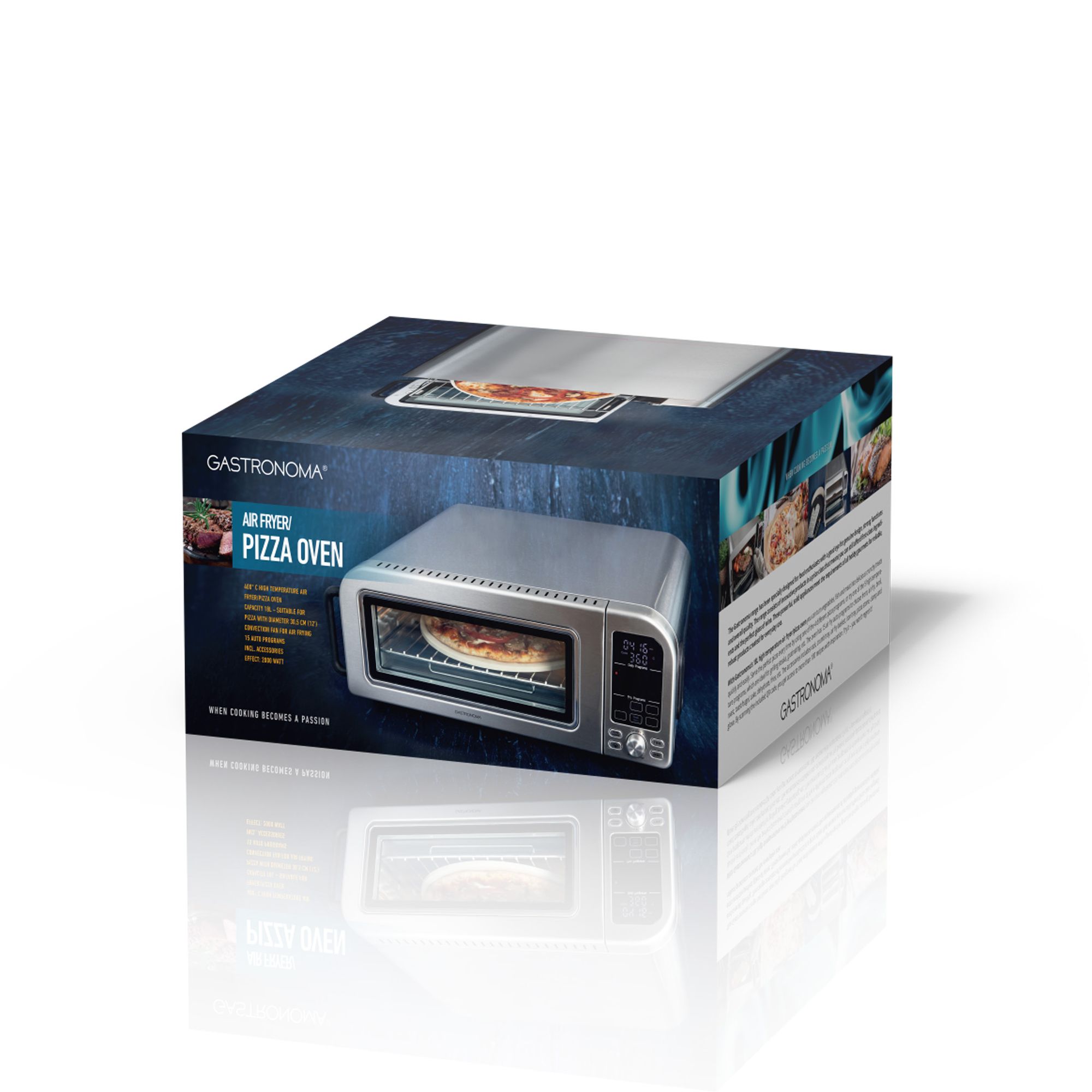 Gastronoma 18310019 Airfryer en pizza oven