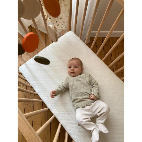 Matelas Coton écru 60x120 cm - CANDIDE