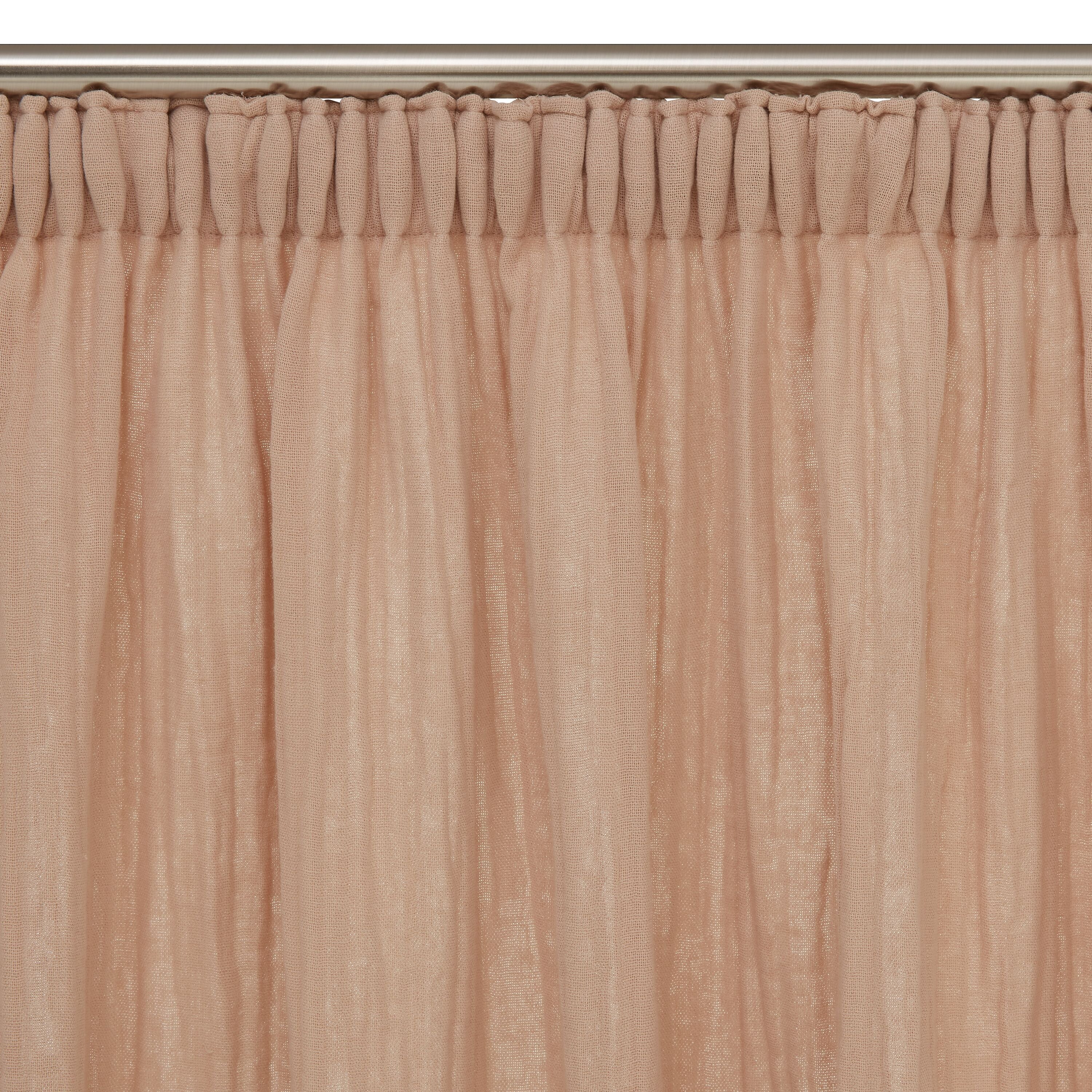 SOFIE Fertigvorhang blickdicht - Rosa / B: 150.0 cm x H: 260.0 cm