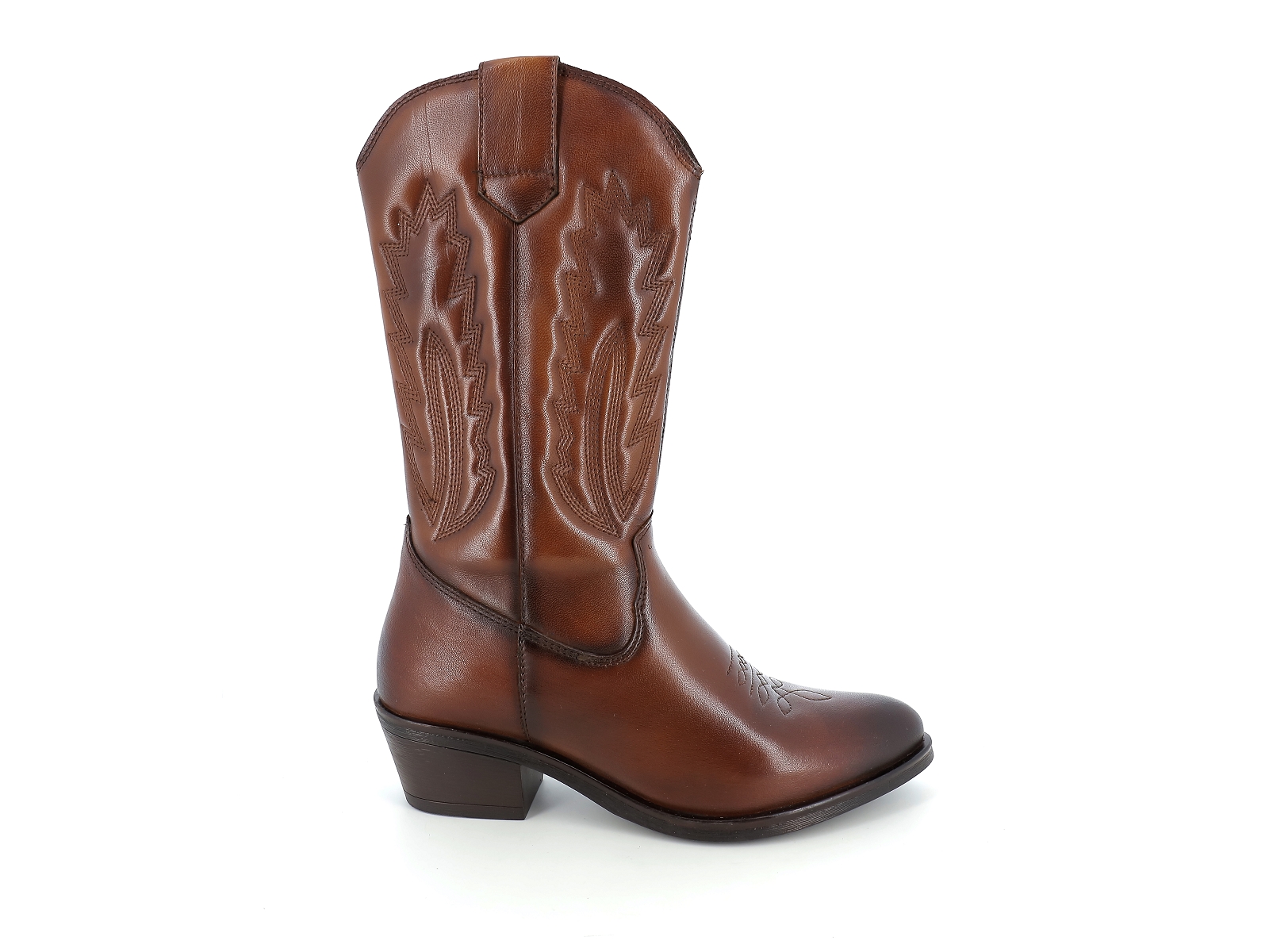 T brand-THEOTIAGO Cuir Marron Foncé