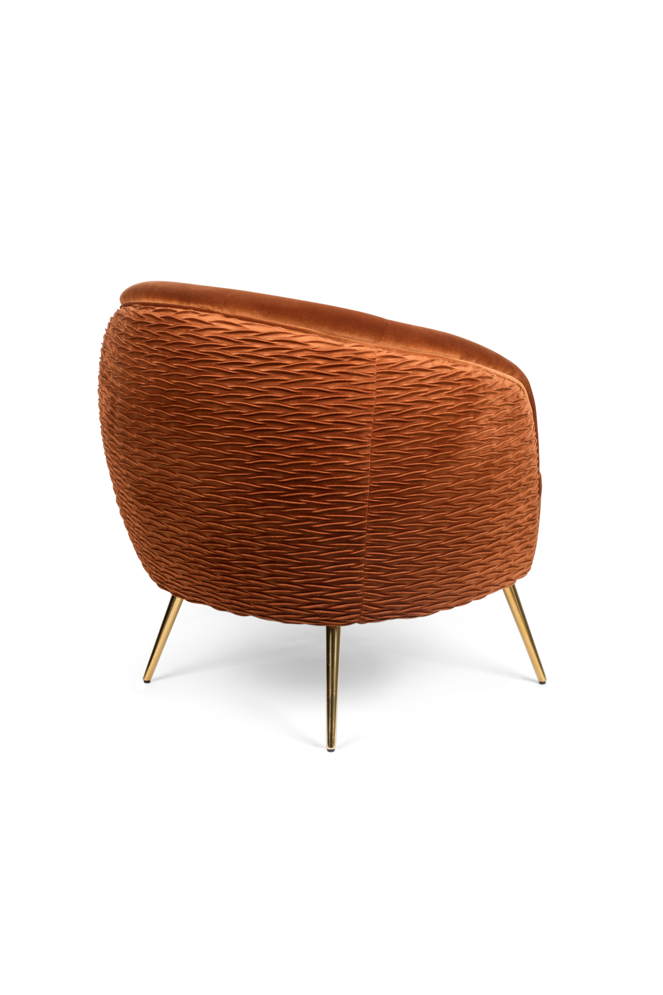 Fauteuil So curvy oranje