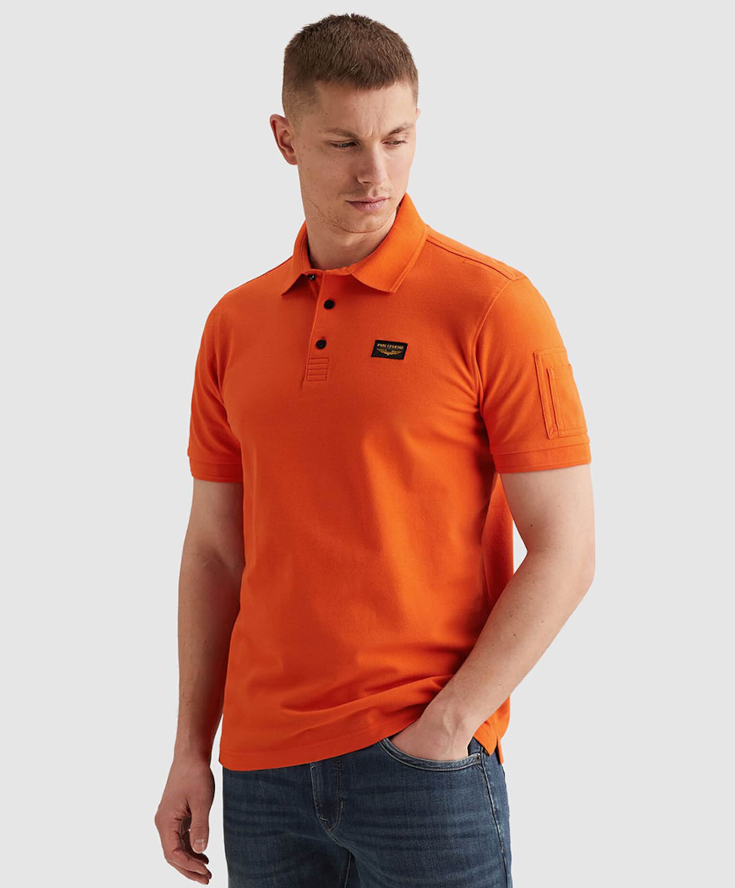 PME Legend Heren polo oranje