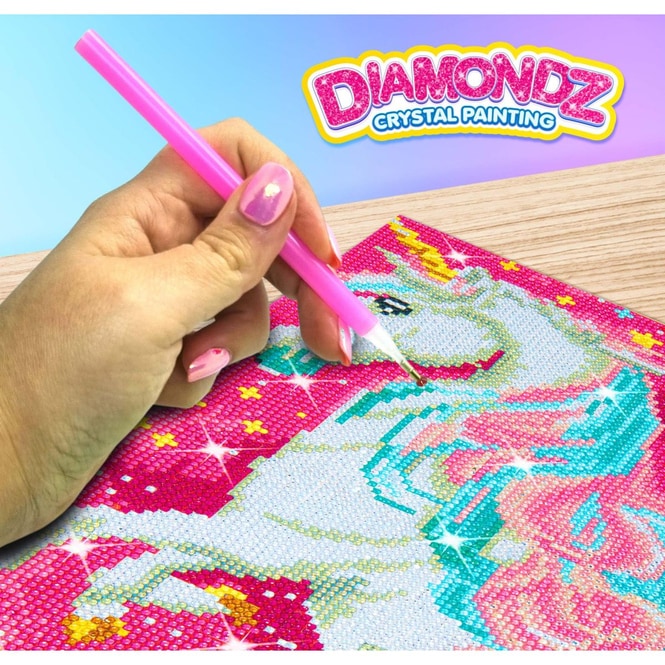 DIAMONDZ - Crystal Painting-Bild - Einhorn