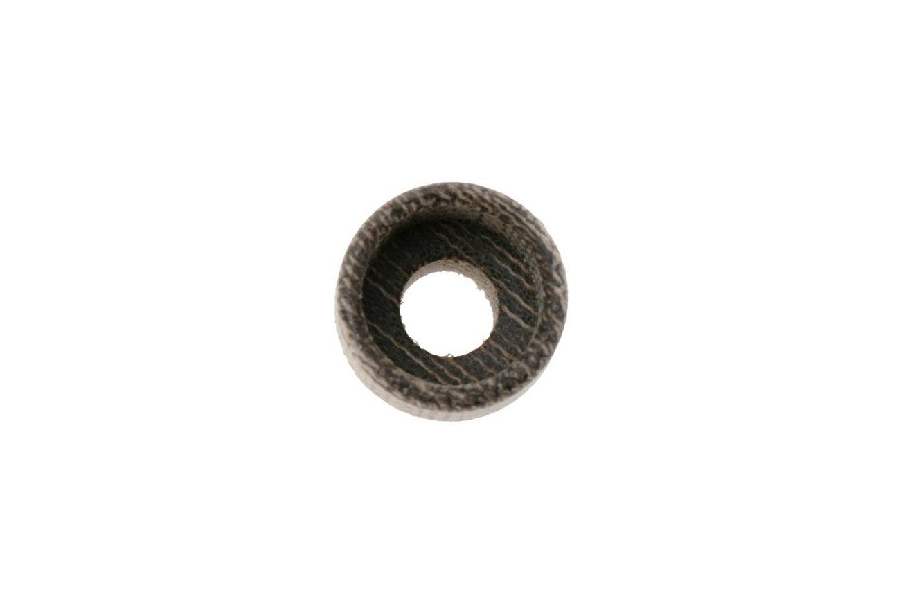Daily Customs Simple Bead Plain Canvas Micarta Green, groen