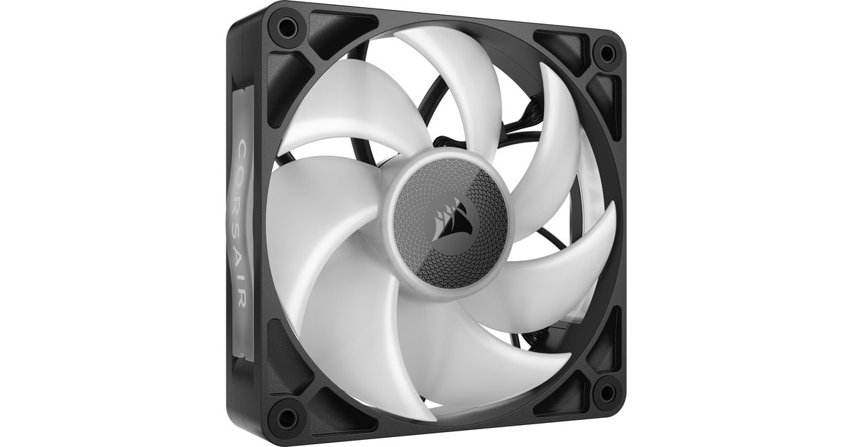 CorsairRX120 MAX RGB case fan  (Zwart, 120 x 120 x 30 mm, PWM)