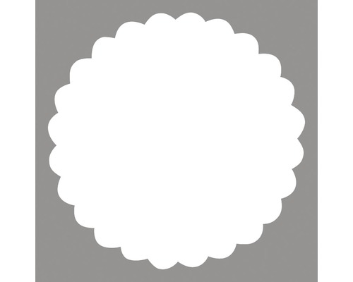 Motiefpons: Rond met sierrand, 6,3 cm ø