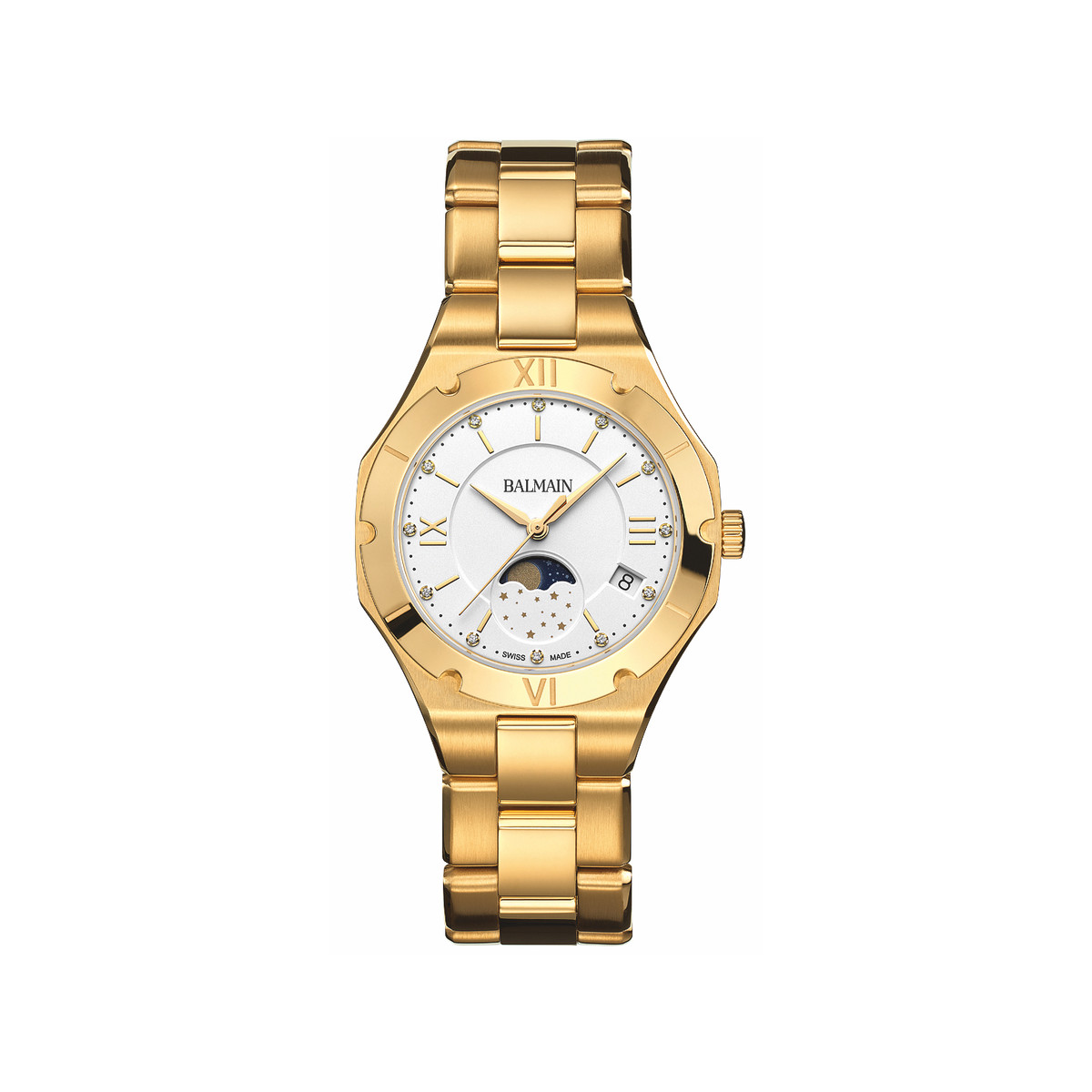 Montre BALMAIN Be Balmain femme bracelet acier jaune