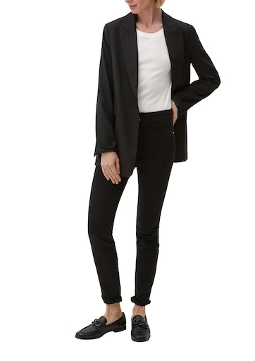s.Oliver BLACK LABEL 5-Pocket-Jeans , mit Doppelknopf-Verschluss