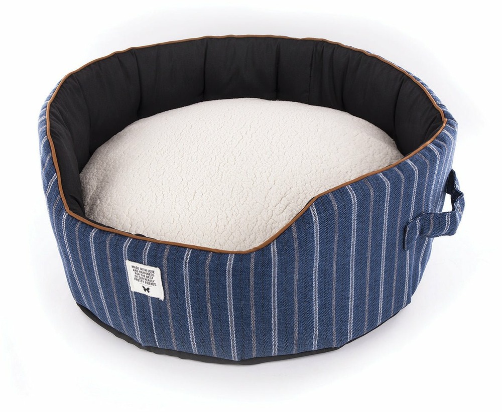 Panier collection cricket au chic londonien pour chiens et chats