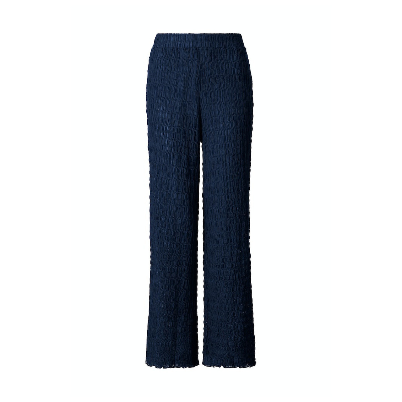 Rich & Royal Crinkled straight leg pants