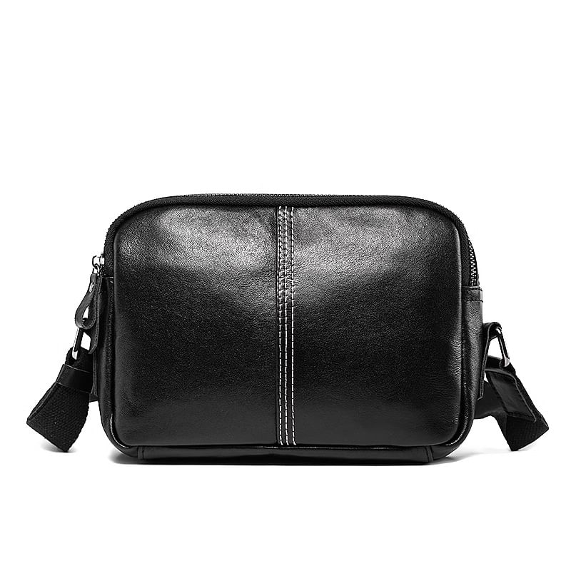 BagBuzz - Crossbodytas van imitatieleer met contrasterende stiksels