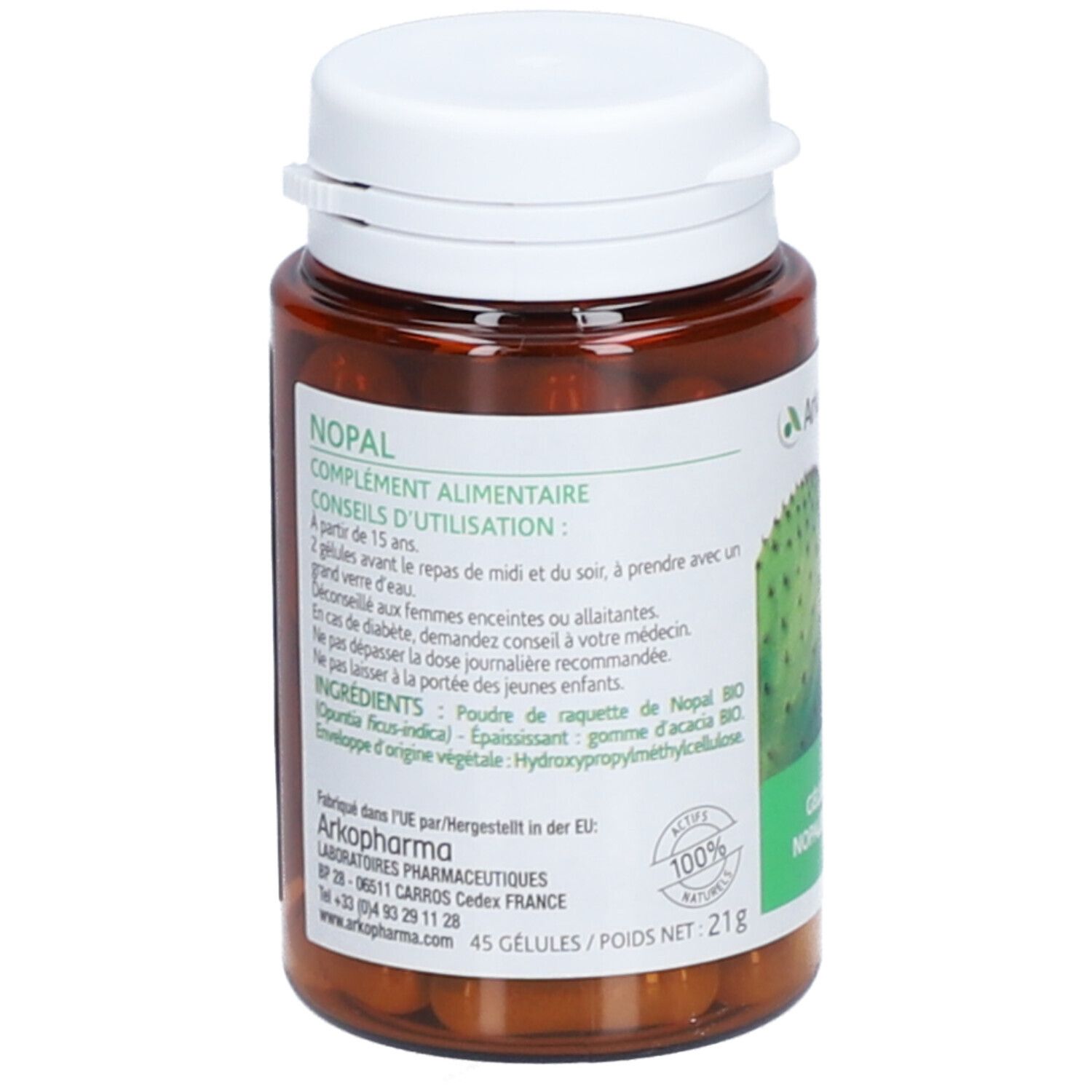 ARKOPHARMA Arkogélules® Nopal