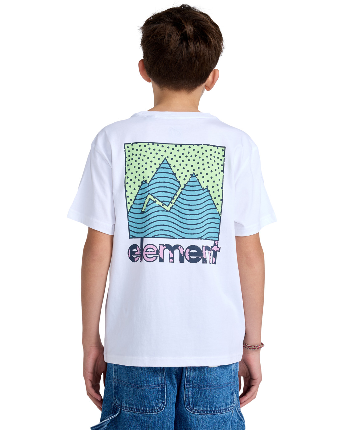 Element Joint Texture SS Youth Optic White