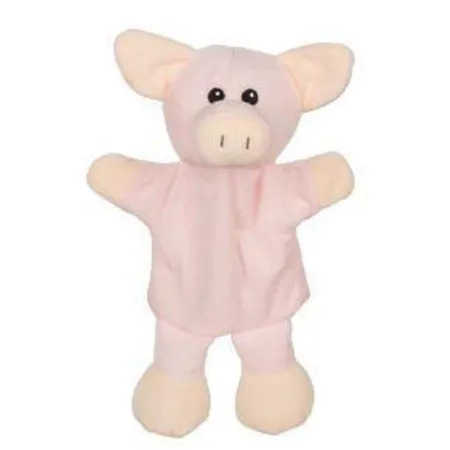 goki Handpuppen Kuh, Schwein, Frosch (mit Beinen), Lieferumfang 1 Stück, sortiert