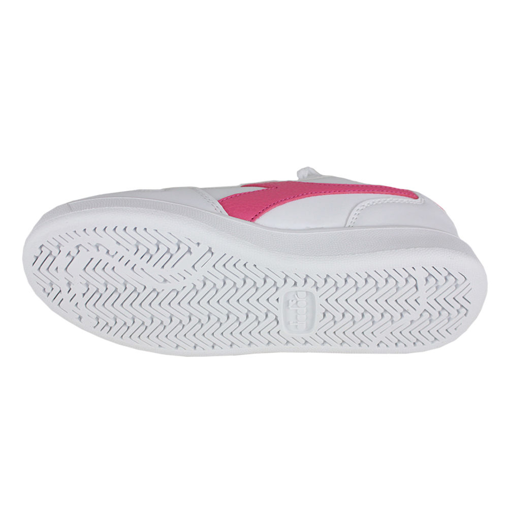 Tênis Diadora 101.175781 01 C2322 Branco/Rosa Pink