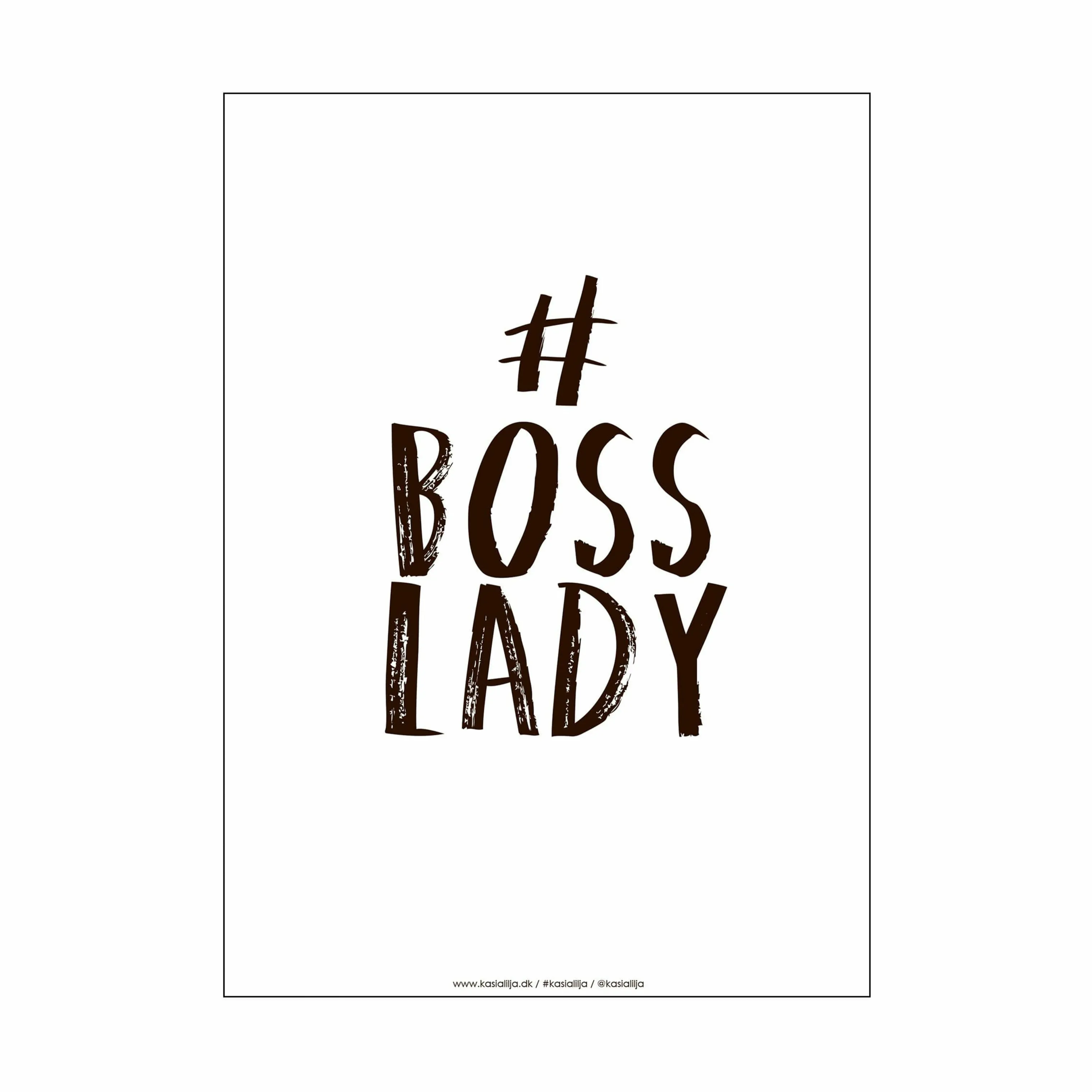 Poster&Frame Plakat - Bosslady