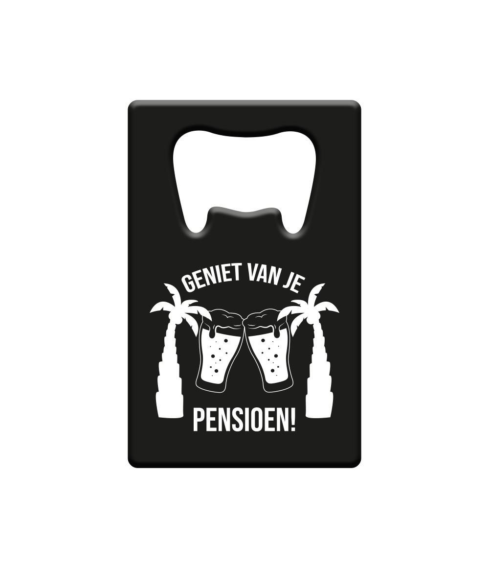 Pensioen Bieropener
