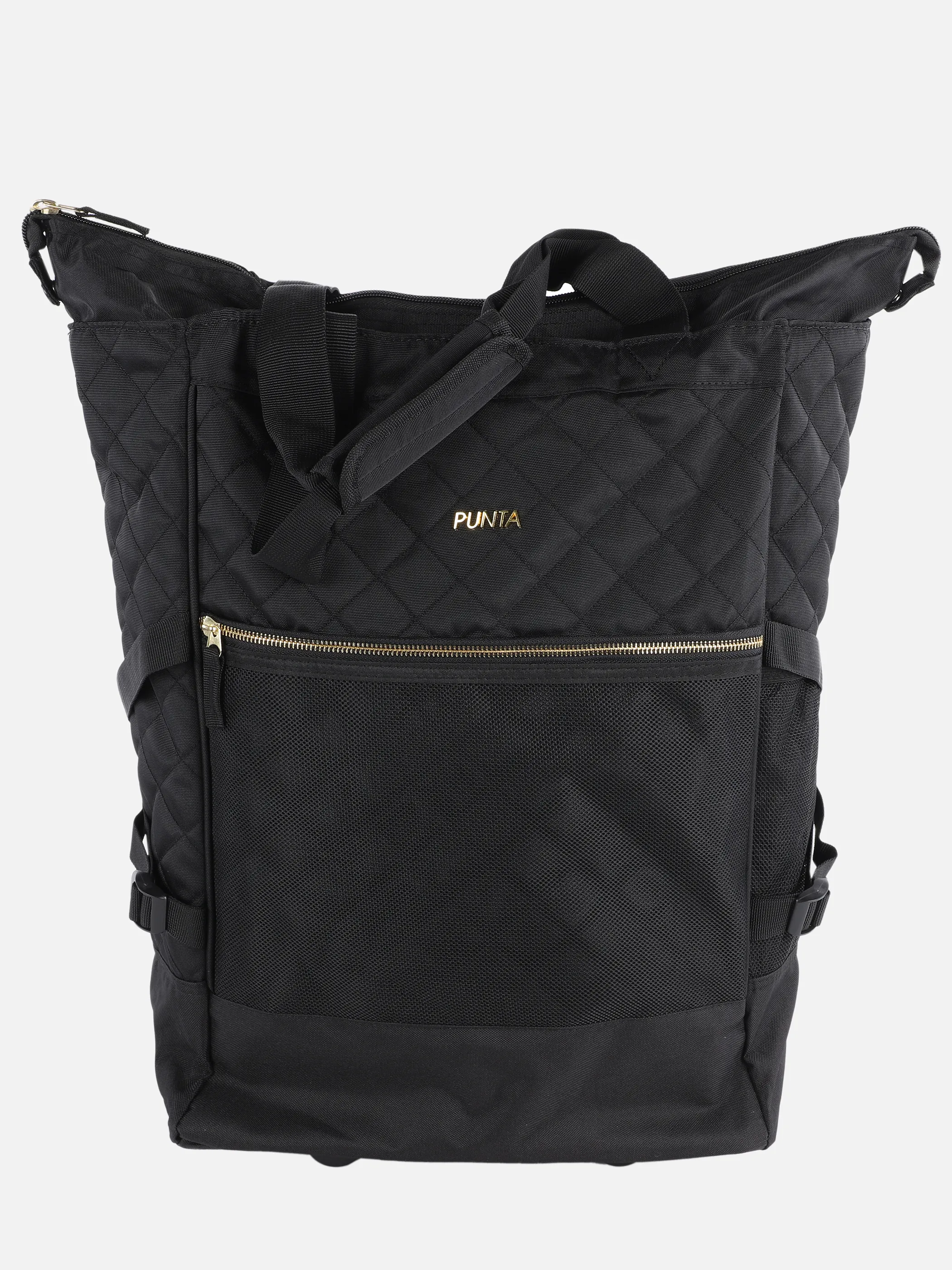 Tasche zum Rollen mit vielen Details
