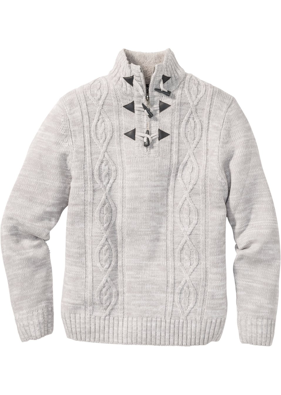 Pull à motif torsadé