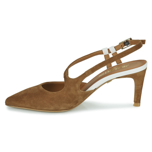 JB Martin - ESMEE - Chèvre velours camel / craie