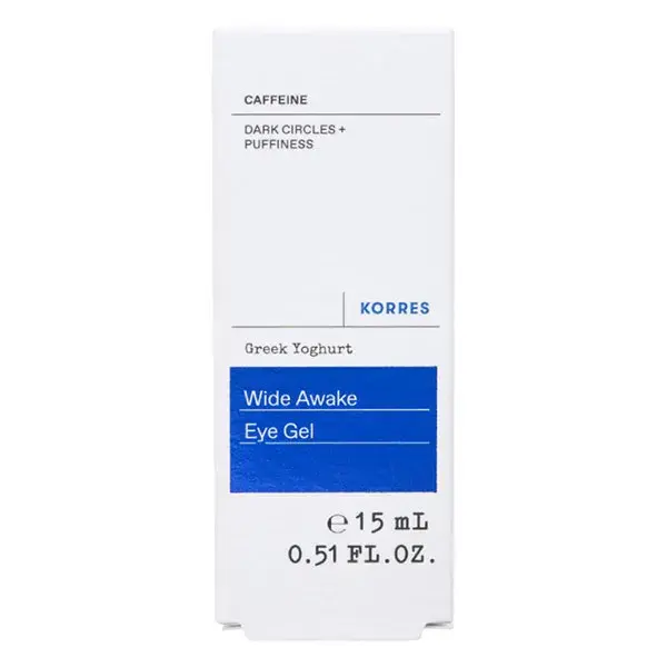 Roll-on para contorno dos olhos Korres Yogurt 15ml - Probióticos e Iogurte Grego