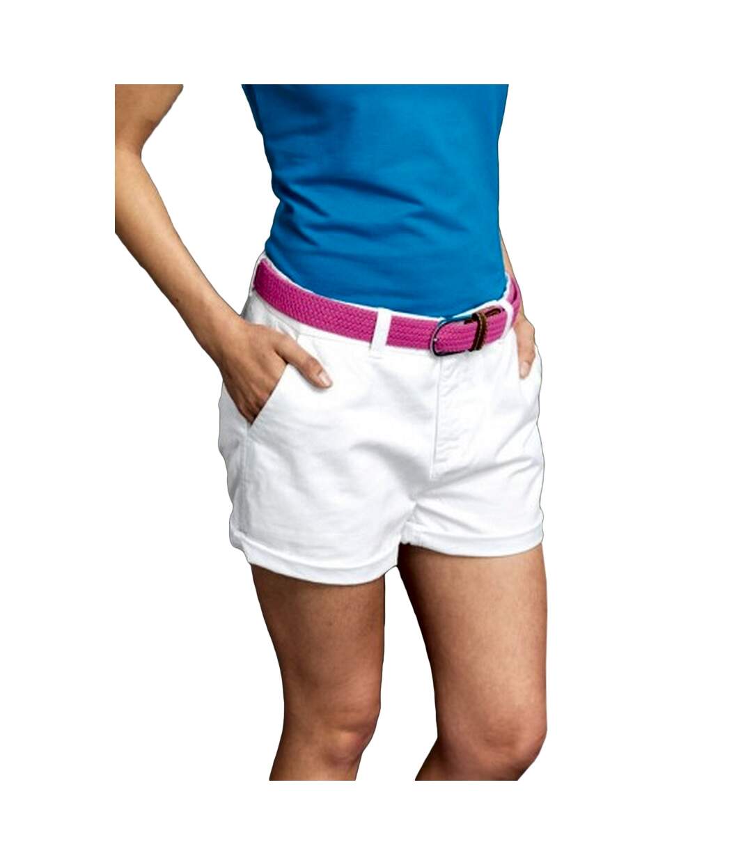 Asquith & Fox - Short - Femme (Blanc) - UTRW4812