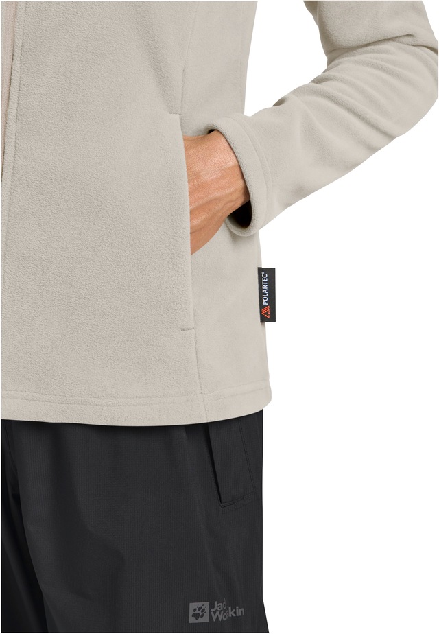 Jack Wolfskin Fleecejacke »TAUNUS« leichter, dehnbarer, atmungsaktiver Midlayer