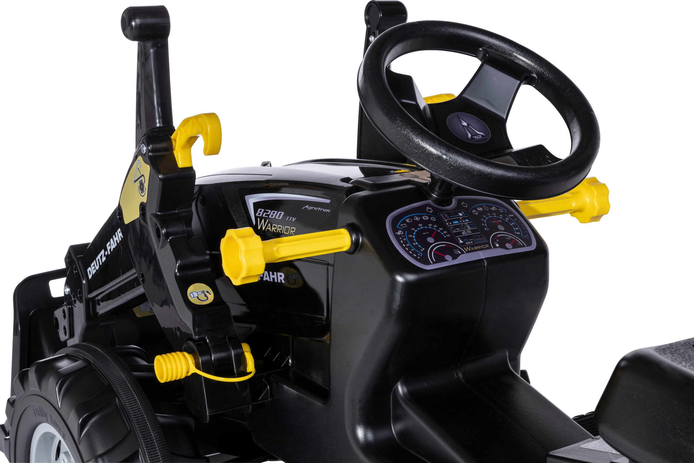 rolly toys® Trettraktor »rollyFarmtrac Premium II DF 8280 TTV Warrior« mit Frontlader, BxTxH: 150x54x75 cm