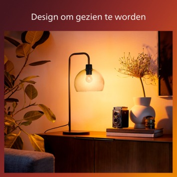 Philips LED kogel E27 25W filament goud spiraal dimbaar
