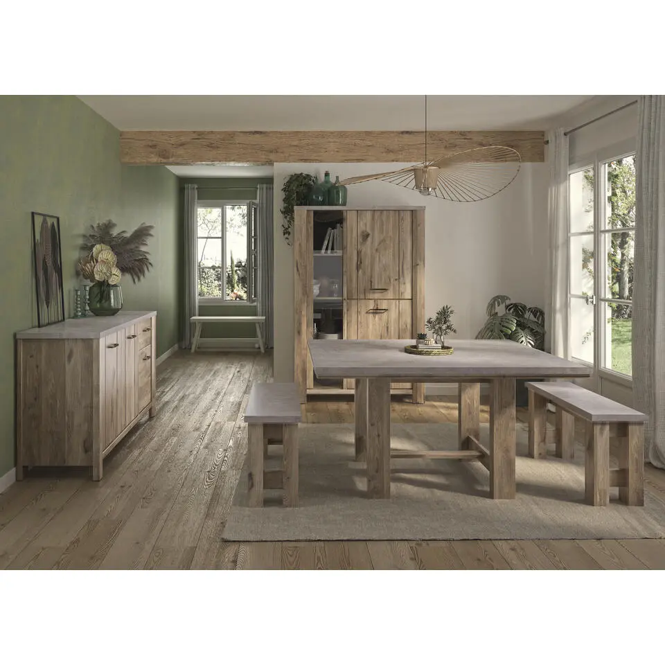 Gami Dressoir Basalte - 190 x 50 x 88 cm - Viking Oak-design