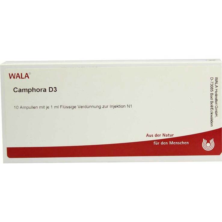 Camphora D 3 Ampullen, 10X1 ml