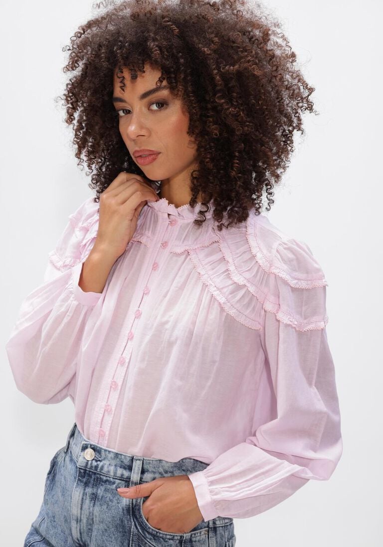 roze isabel marant blouses christa-gz