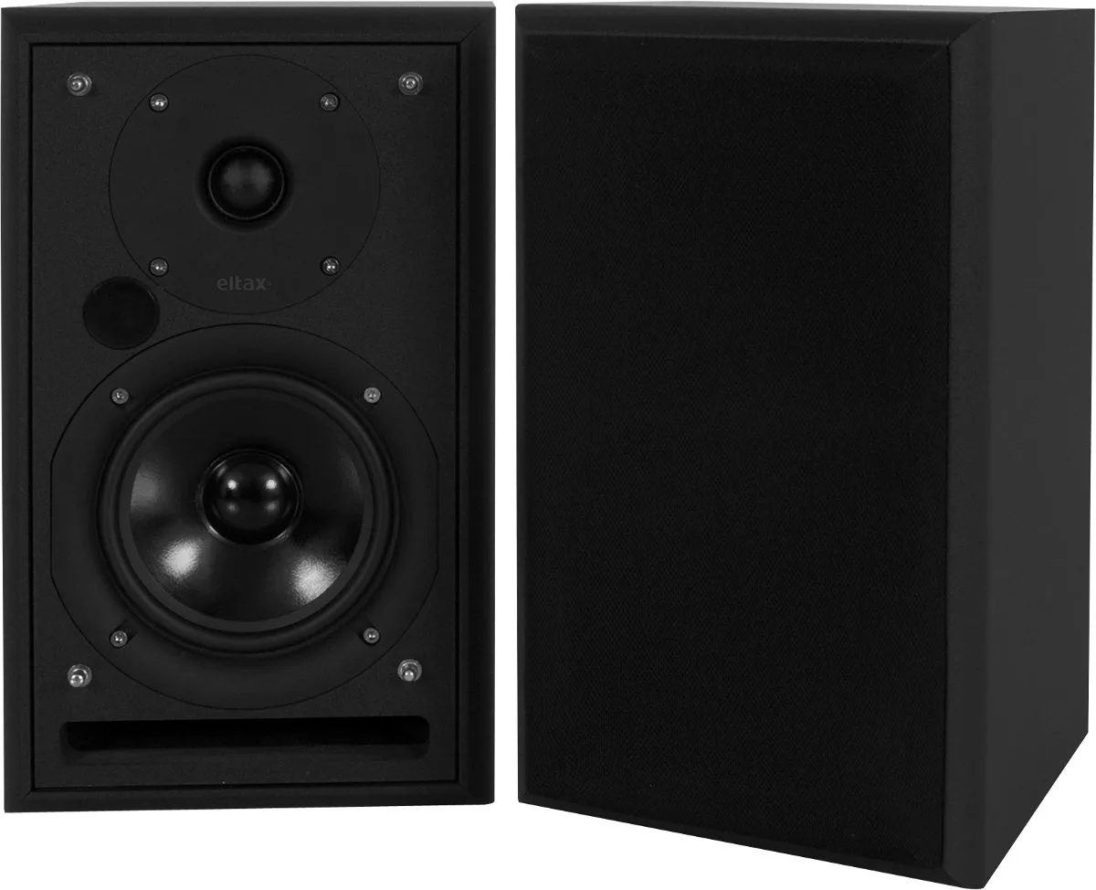 Eltax Monitor III BT Phono Noir Enceintes sans fil hi-fi