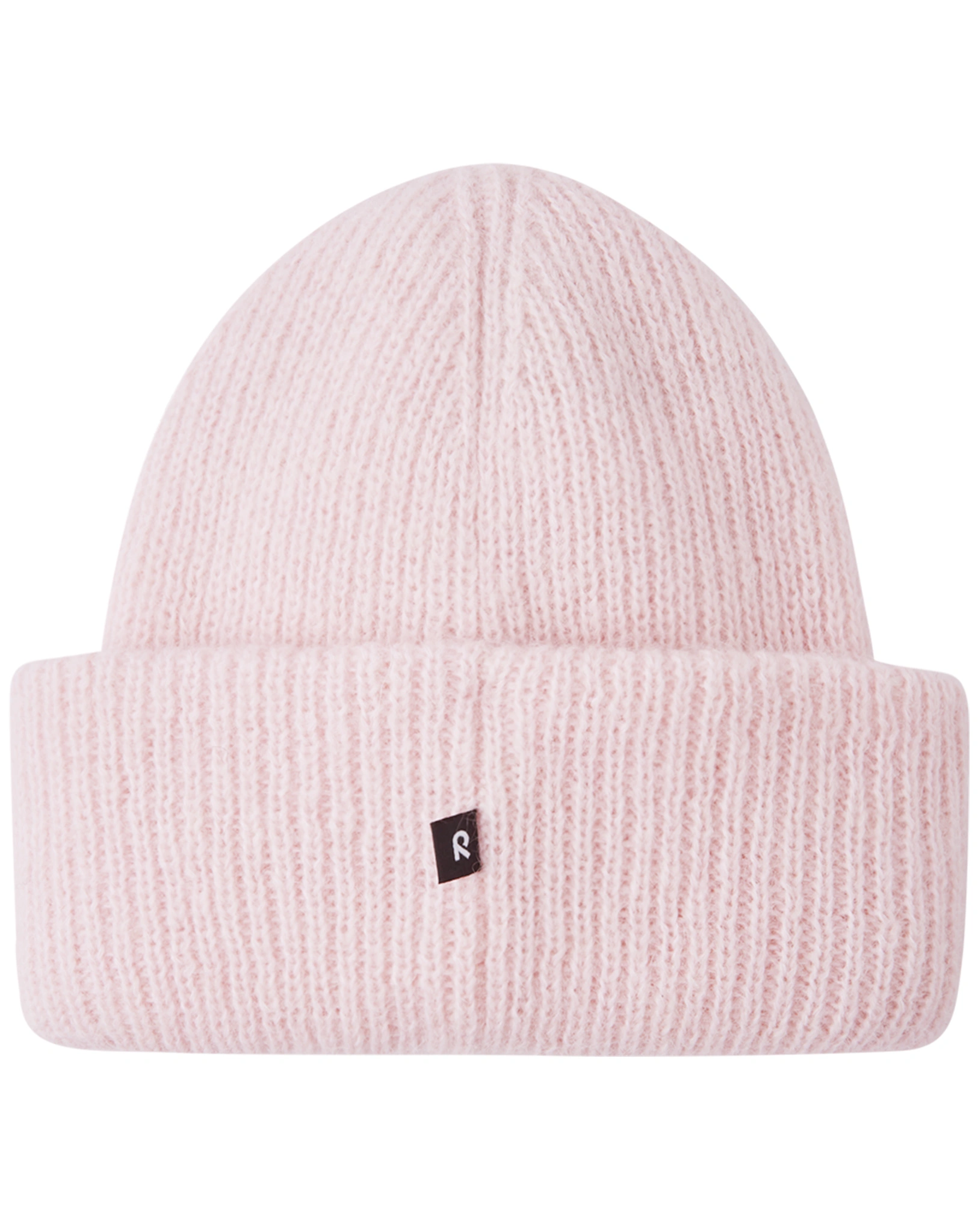 Strick-Beanie PILVINEN mit Merino in pale rose