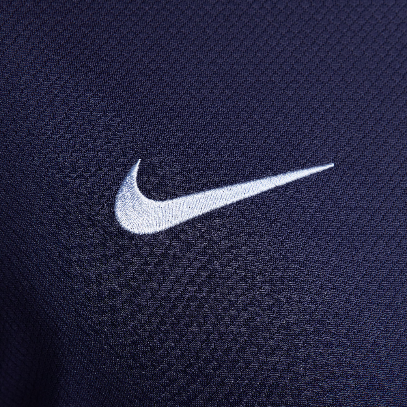 Nike Frankrijk Strike Trainingsshirt 2024-2026 Donkerblauw Lichtblauw