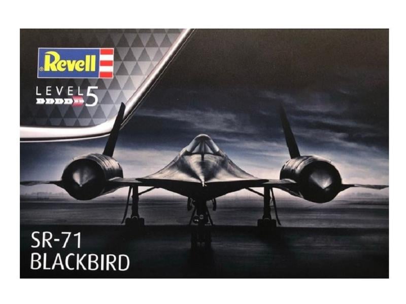 Revell Bausatz Lockheed SR-71 Blackbird 1:48 Lockheed SR-71 Blackbird Modellbausatz im Massstab 1:48