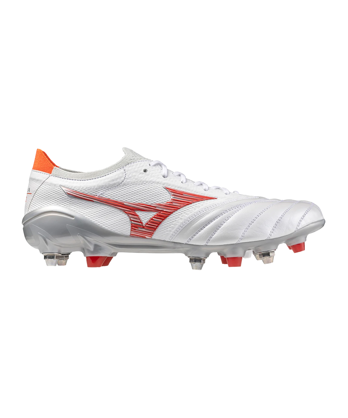 Mizuno Morelia Neo IV Alpha Made in Japan Mix Charge Gelb Rot Gelb F60