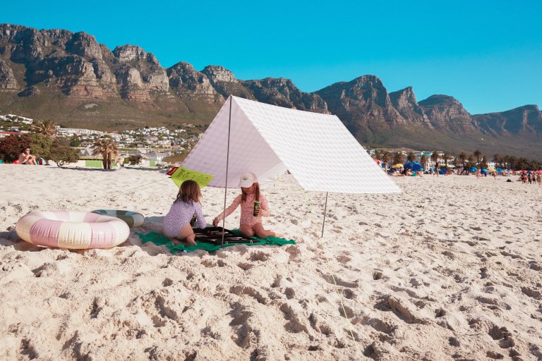 Fatboy Miasun draagbare strandtent parasol Azur