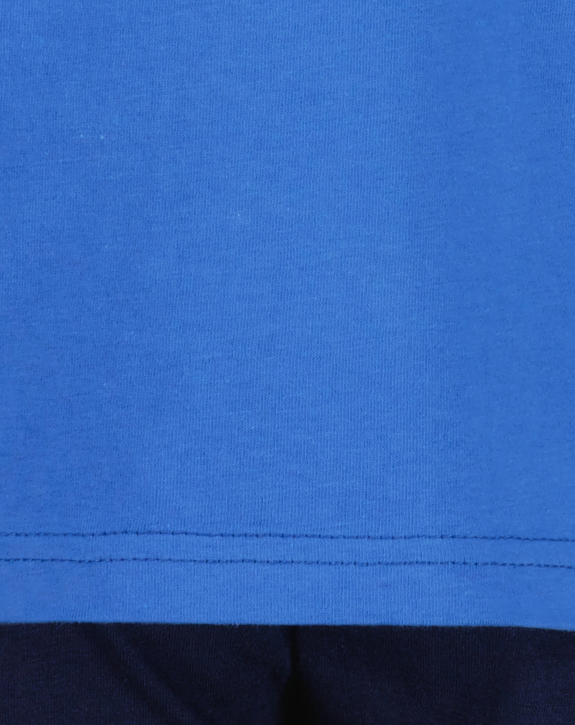 Schlafanzug kurz PLAY THE GAME in blau