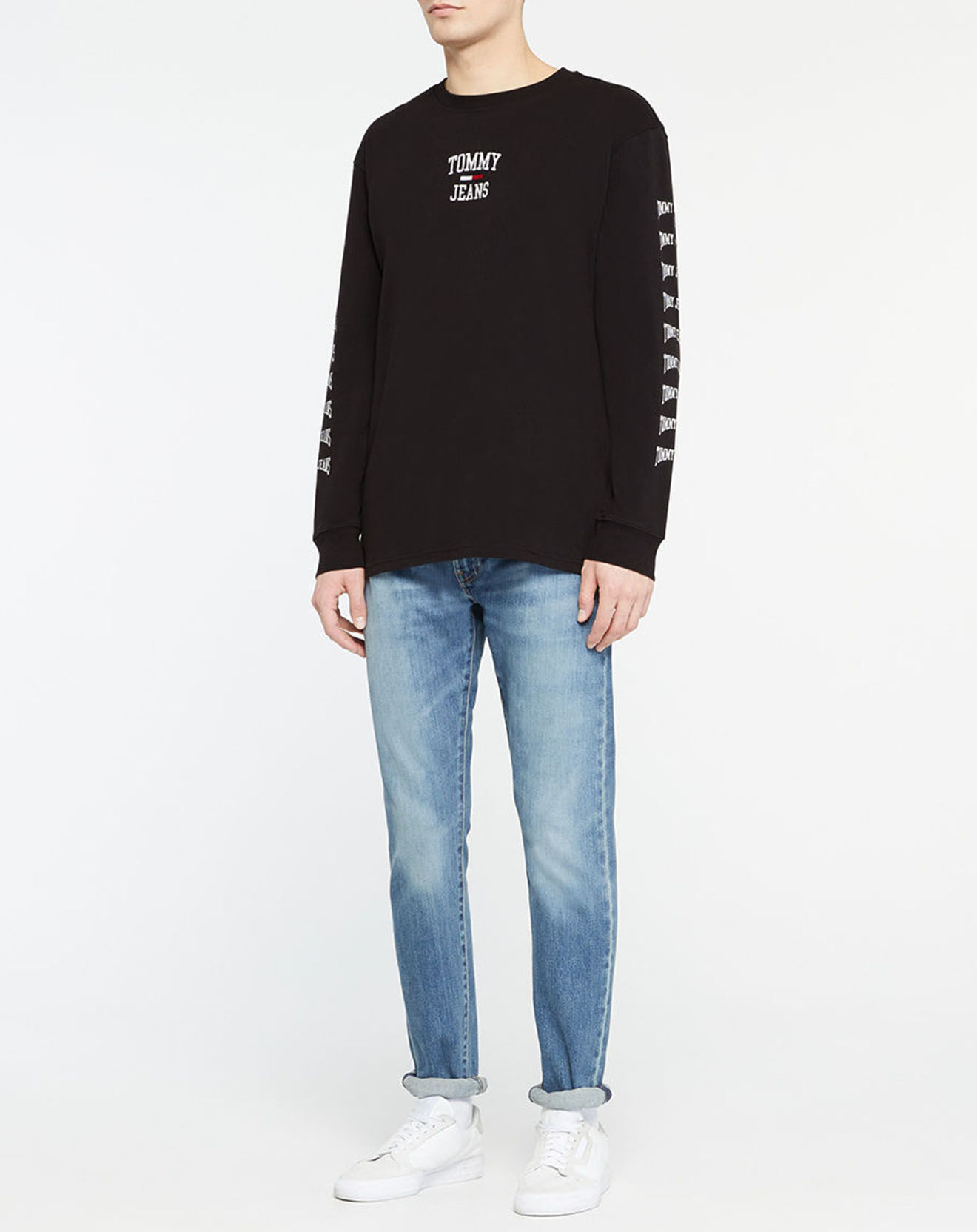 Tommy Jeans T-Shirt Mini Collège noir