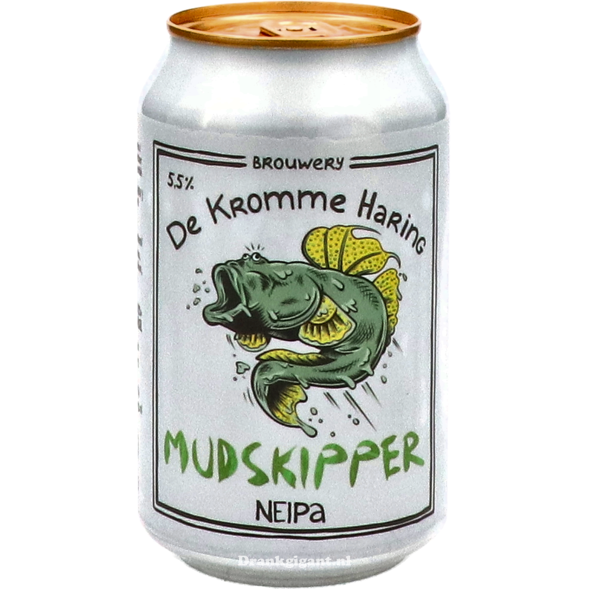 De Kromme Haring Mudskipper NEIPA Nelson Sauvin - El Dorado 33 cl