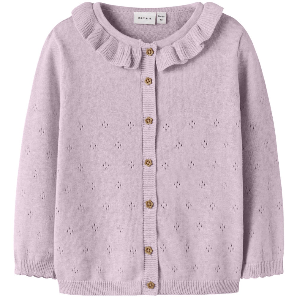 Køb Name It Lavender Fog Nmfdiame Ls Strik Card