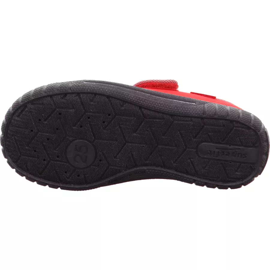 superfit Hausschuh Bill rotgrau (mittel)