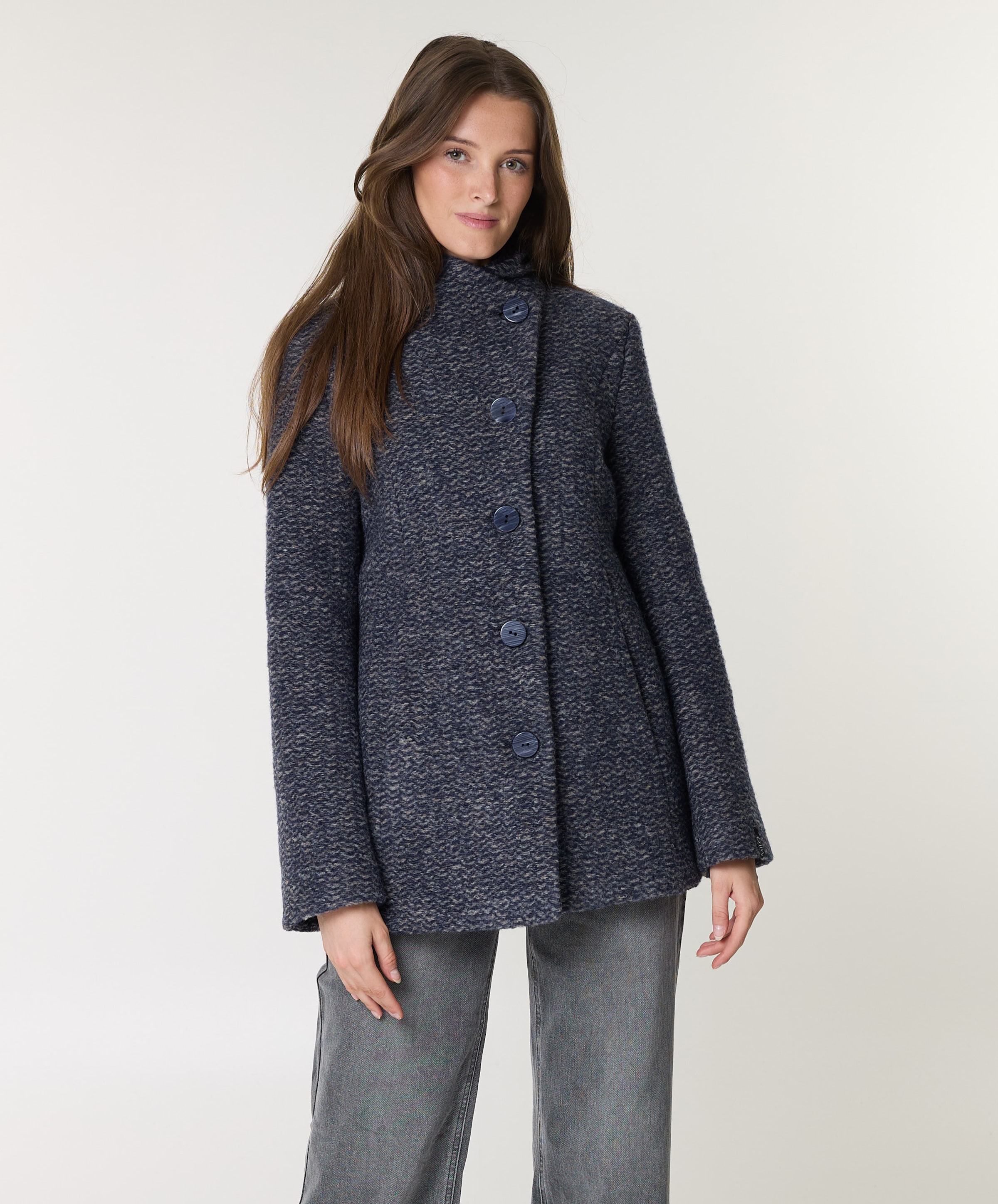 Milo Dames jas blauw