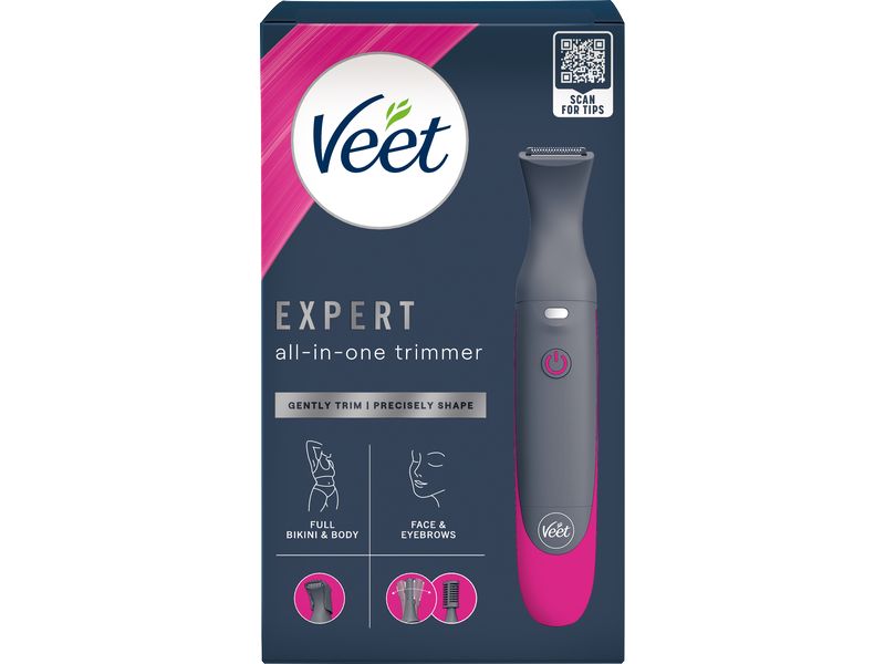 Veet Präzisionstrimmer Expert All-In-One Intimbereich Trimmer für den Intimbereich