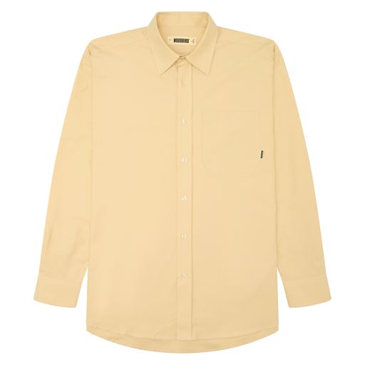 Woodbird Yuzo Classic Skjorte, Butter, XL