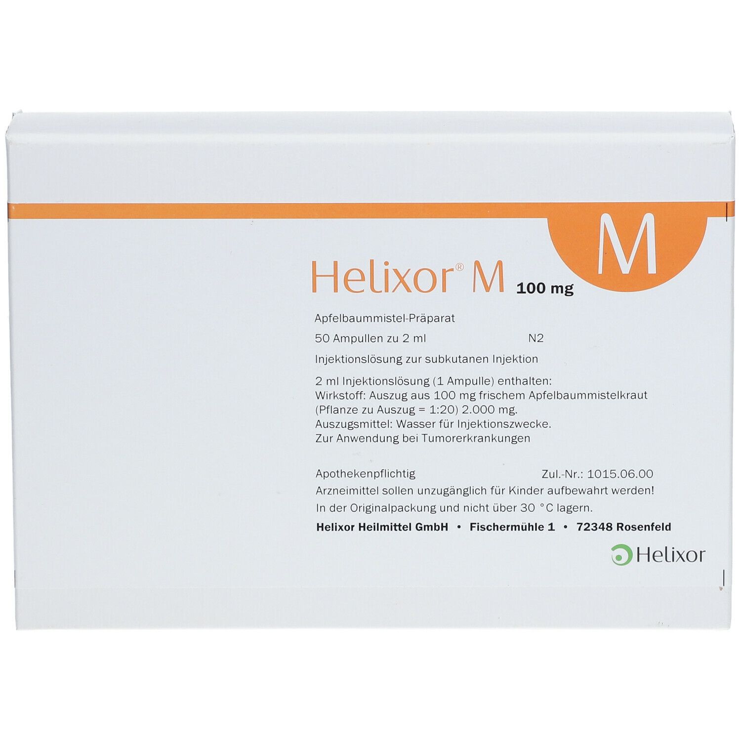 Helixor® M  100 mg